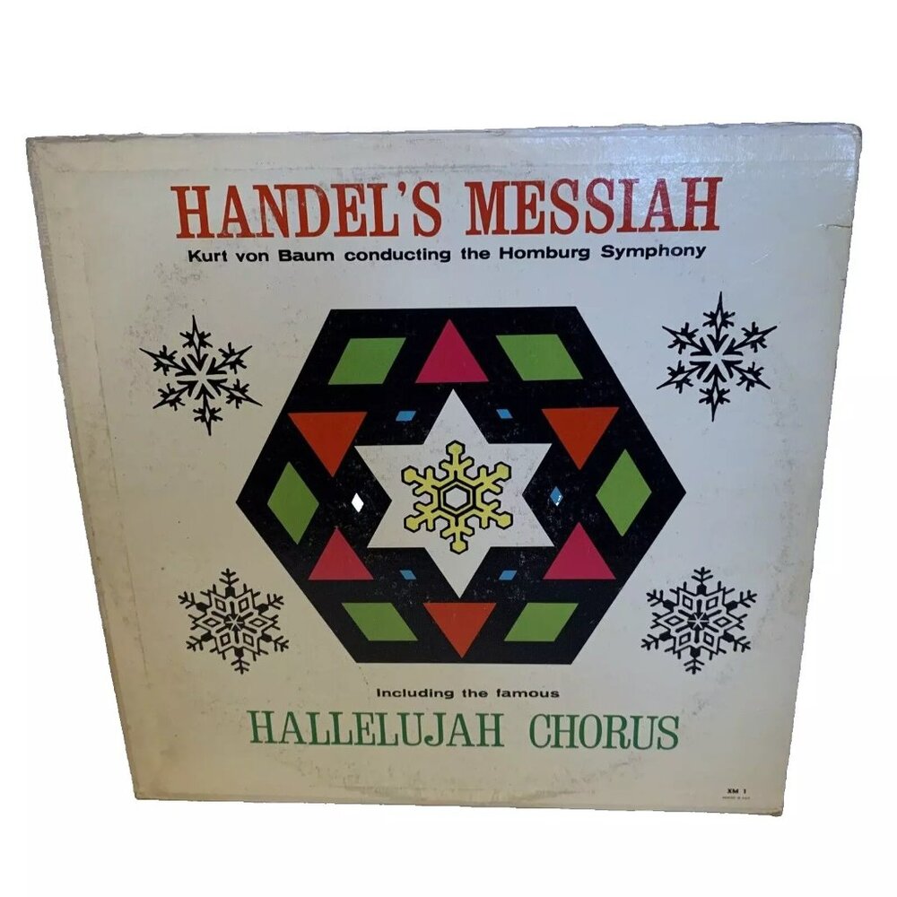 Handel's Messiah Featuring The Hallelujah Chorus (Vinyl) Premier Albums XM 1 VG